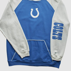 NFL Indianapolis Colts Reebok 2000s Hooded Pullover Sweatshirt
