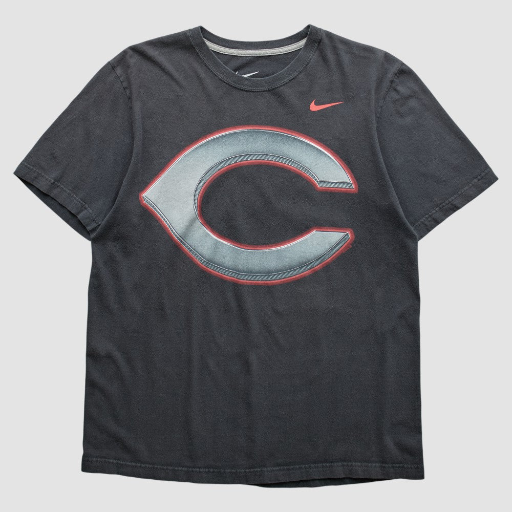 Cincinnati Reds 2010s T-shirt - Black Vintage | Nike
