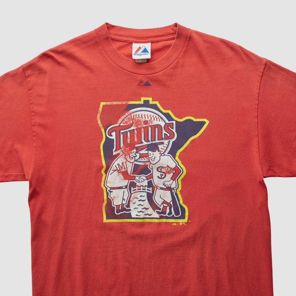 Minnesota Twins Majestic 2010 T-shirt - Red Vintage