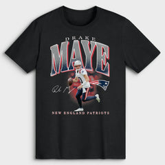 NFL New England Patriots Drake Maye  Player Hype T-Shirt