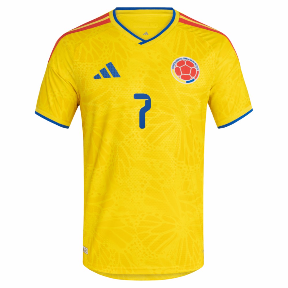 Luis Diaz Colombia National Team 2026 Home Jersey / Soccer Online