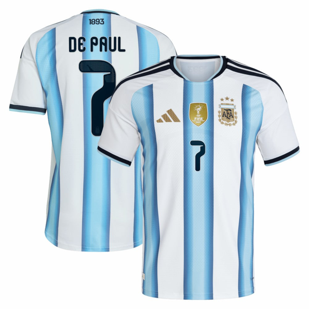 Rodrigo De Paul Argentina National Team 2026 Home Jersey / Soccer Hot sale