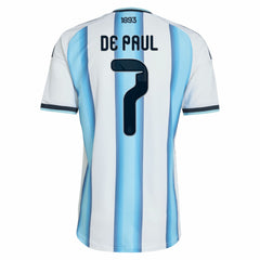 Rodrigo De Paul Argentina National Team 2026 Home Jersey / Soccer Hot sale