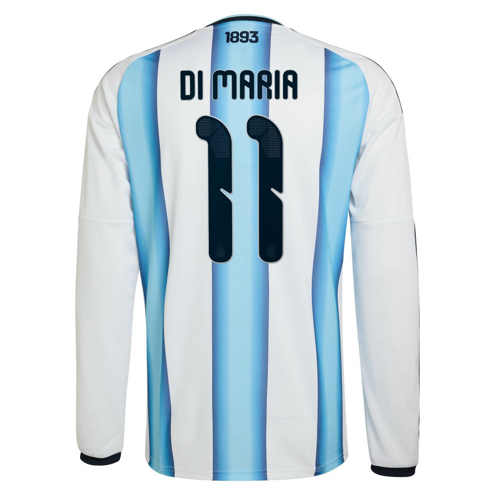 Angel Di Maria Argentina National Team 2026 Home Replica Long Sleeve Jersey / Soccer For sale