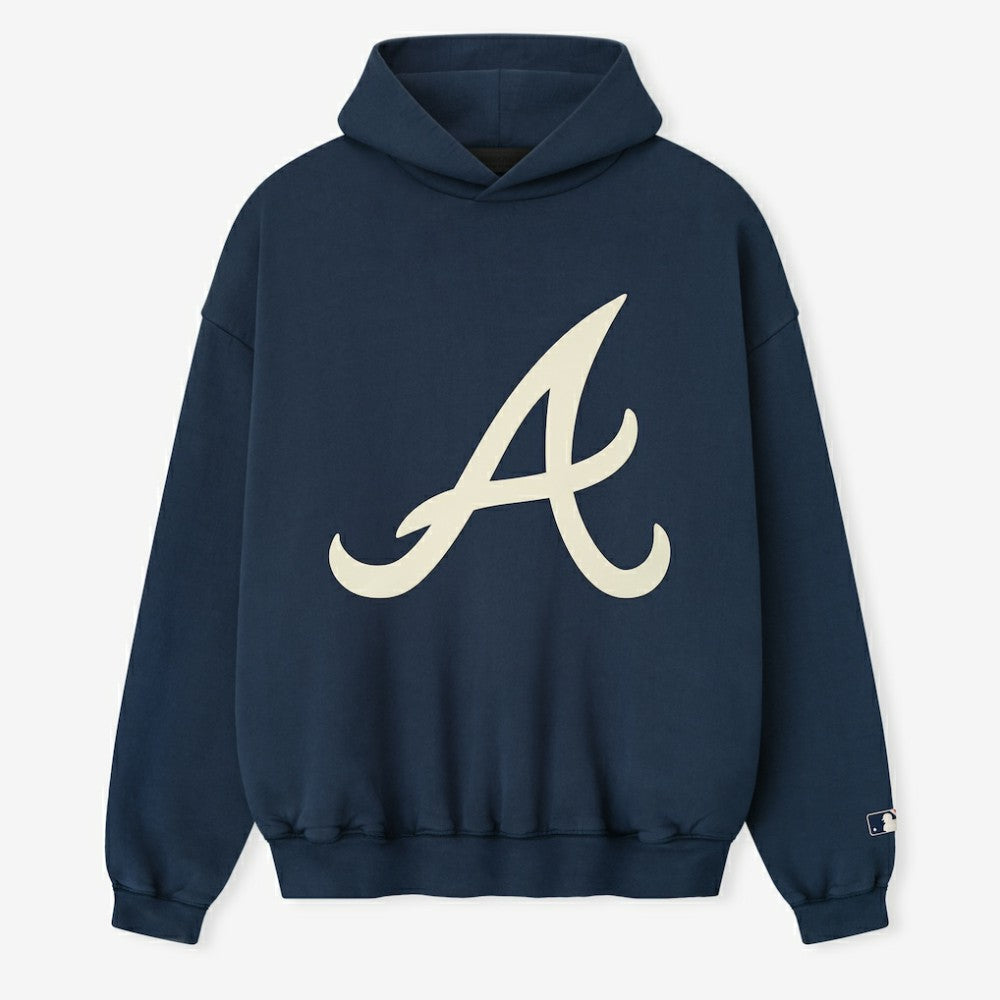 Atlanta Braves Fear of God x MLB Unisex Sport Hoodie - Navy