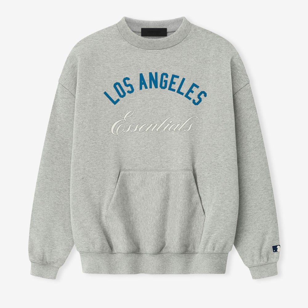 Los Angeles Dodgers Fear of God x MLB Unisex Sport Sweatshirt - Heather Gray