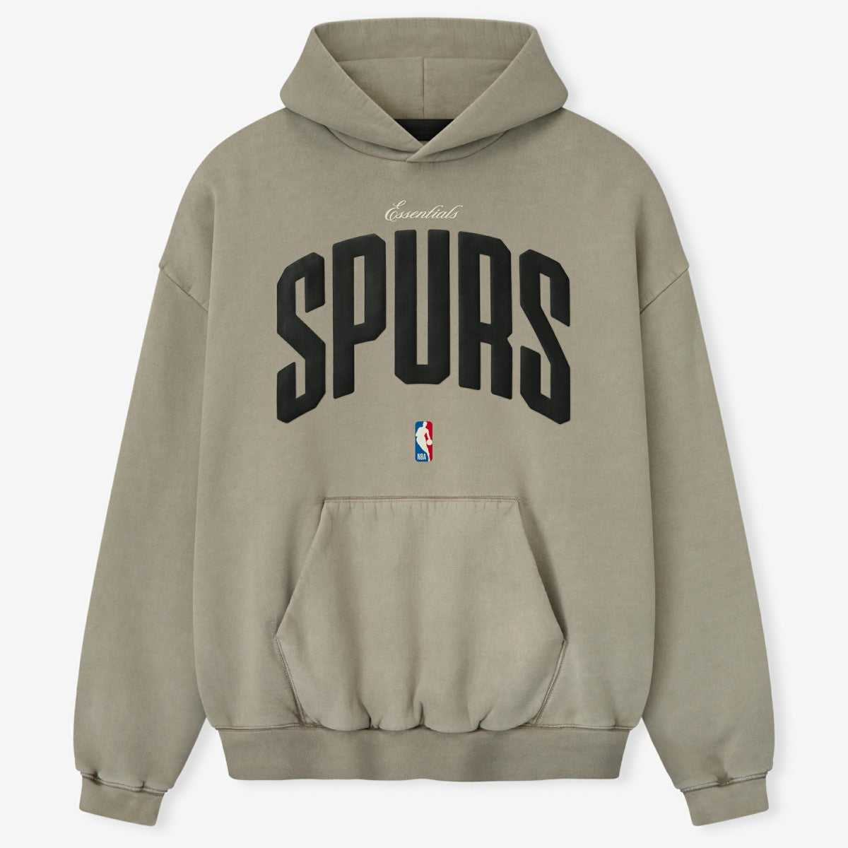 San Antonio Spurs Fear of God x NBA Unisex 90's Hoodie - Gray on sale