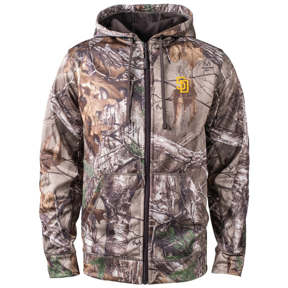 San Diego Padres Dunbrooke Trophy Realtree Full-Zip Hoodie - Camo