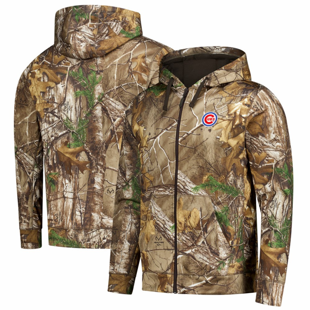 Chicago Cubs Dunbrooke Trophy Realtree Full-Zip Hoodie - Camo