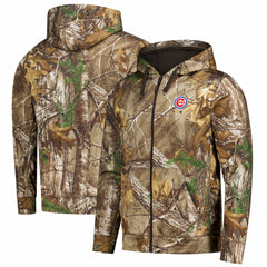 Chicago Cubs Dunbrooke Trophy Realtree Full-Zip Hoodie - Camo