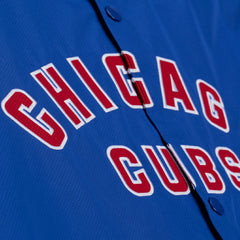 Chicago Cubs Full-Snap Hooded Coaches Jacket - Royal | Mitchell & Ness