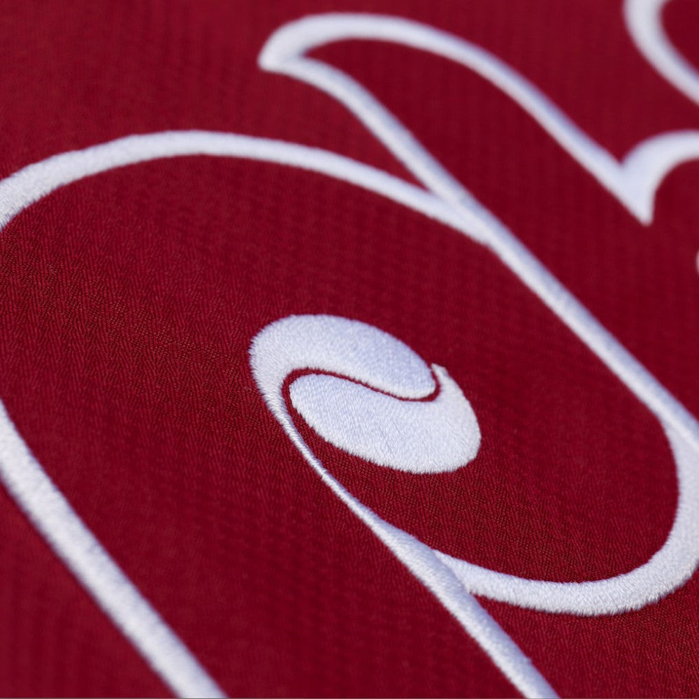 Philadelphia Phillies Full-Snap Hooded Coaches Jacket - Red | Mitchell & Ness