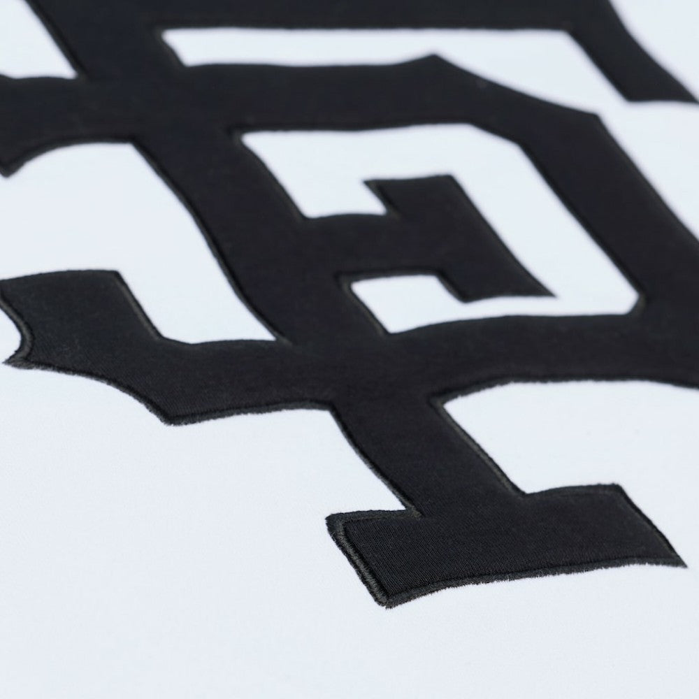 San Francisco Giants Cooperstown Collection Fleece Hoodie - White | Mitchell & Ness