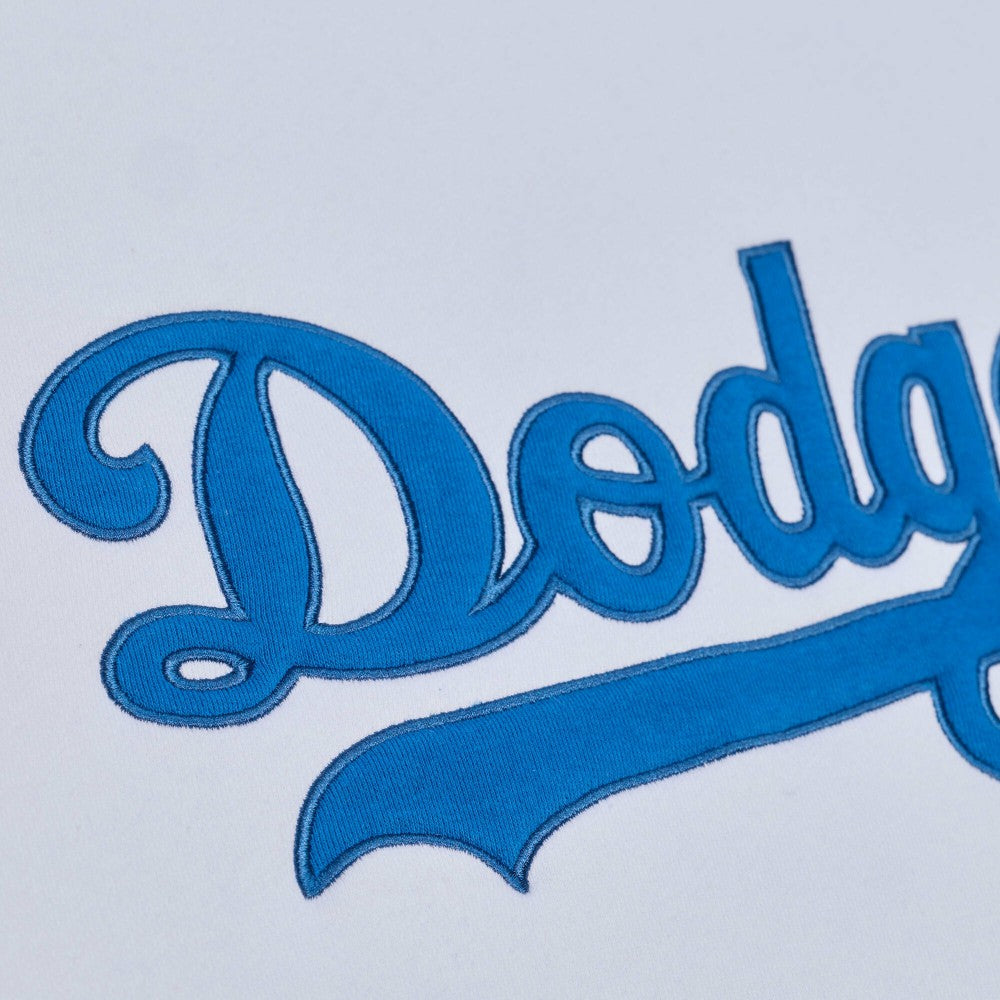 Los Angeles Dodgers Arctic Fleece Sweatshirt - White | Mitchell & Ness