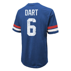 NFL New York Giants Jaxson Dart  Majestic Threads Oversized T-Shirt