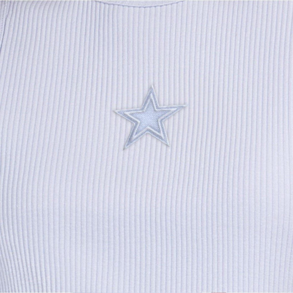 NFL Dallas Cowboys Starter Women's Travel Pastels Cropped Tank