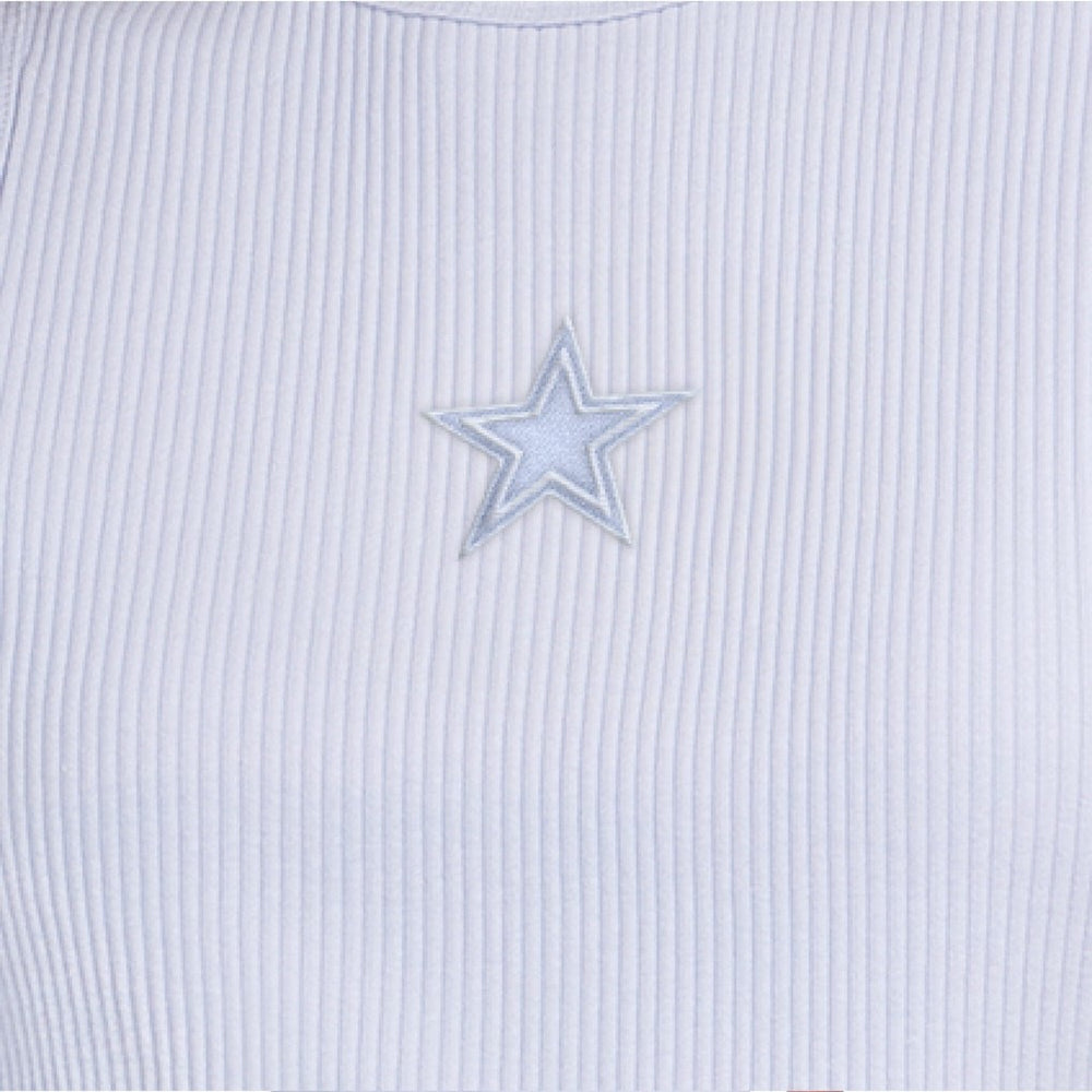 NFL Dallas Cowboys Starter Women's Travel Pastels Cropped Tank