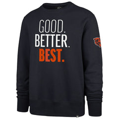 NFL Chicago Bears '47 Good. Better. Best. Headline Sweatshirt