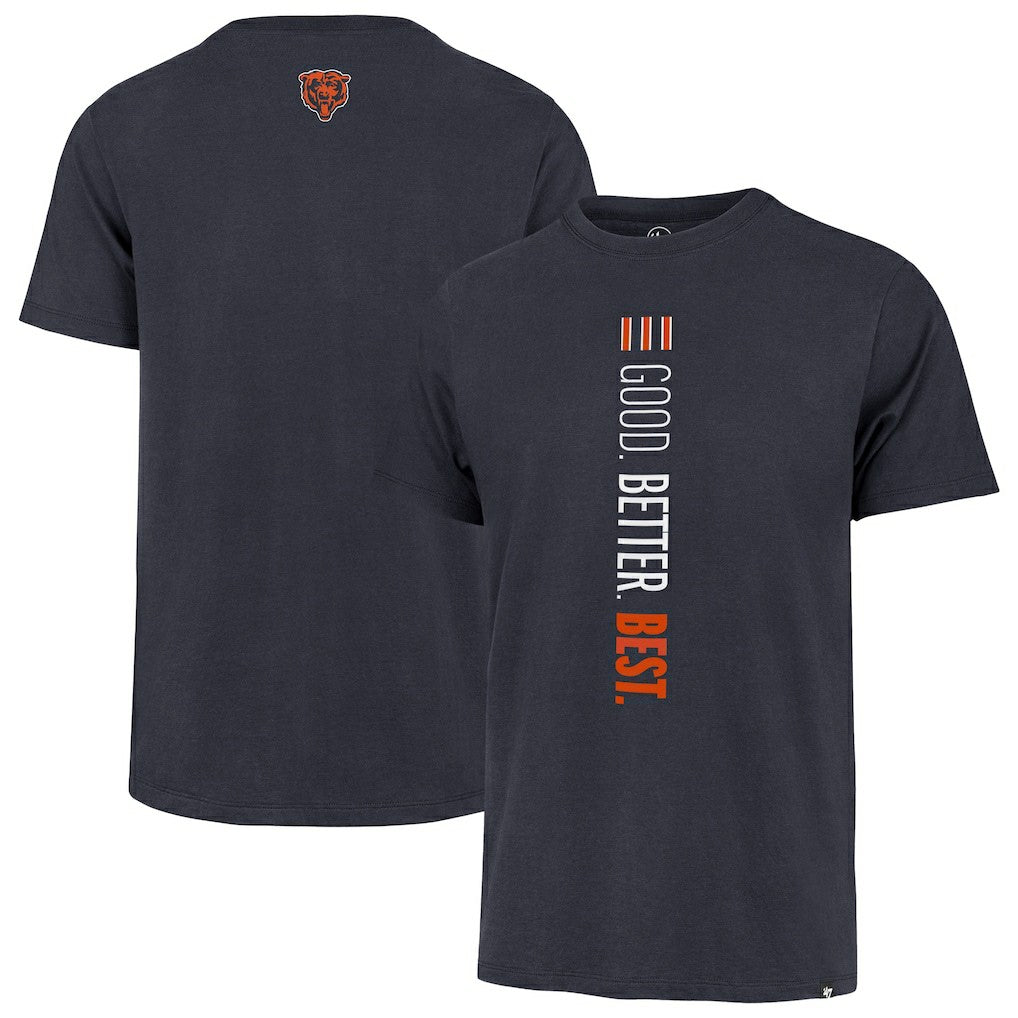 NFL Chicago Bears '47 Good. Better. Best. Franklin T-Shirt