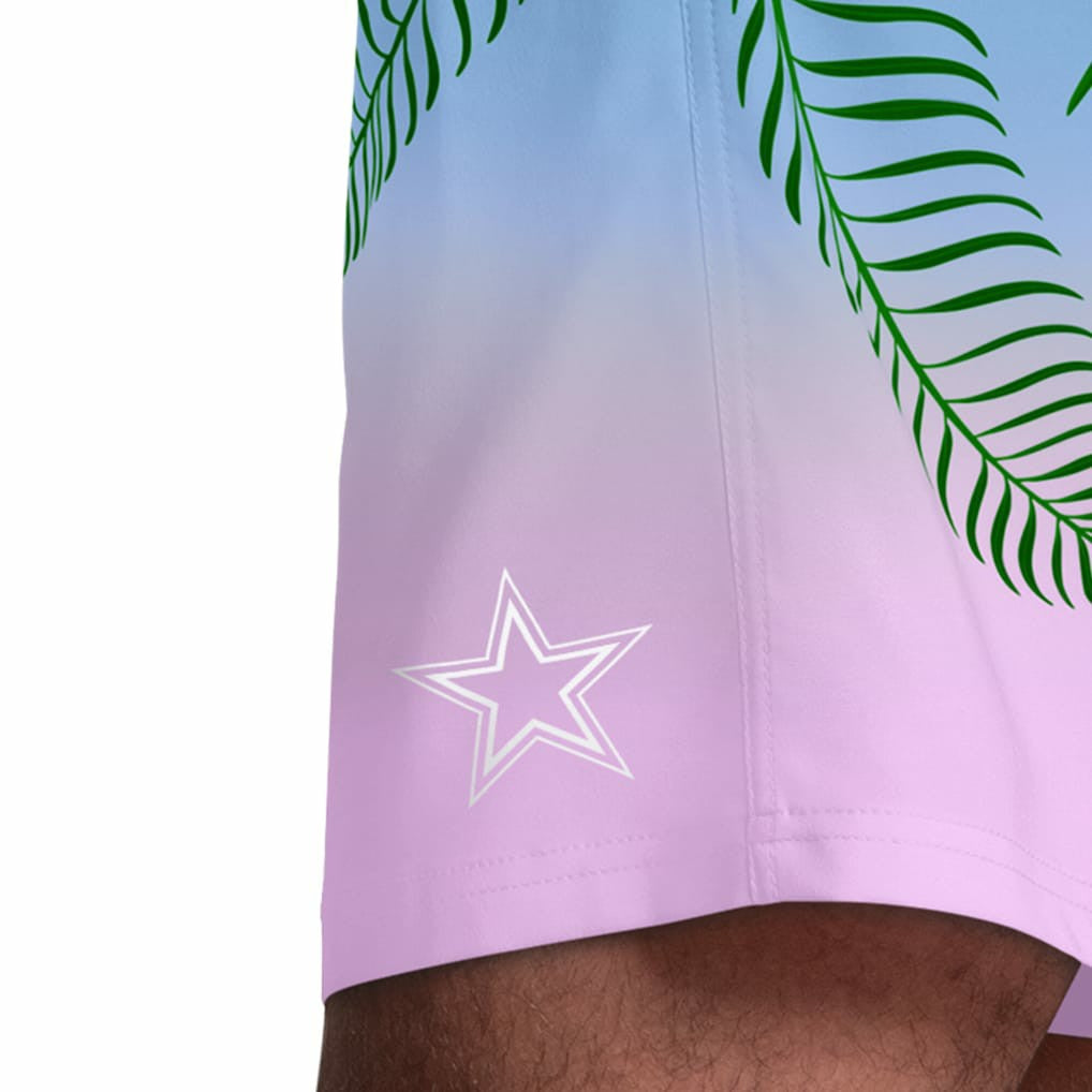NFL Dallas Cowboys Margaritaville Sunset On The Beach Swim Shorts