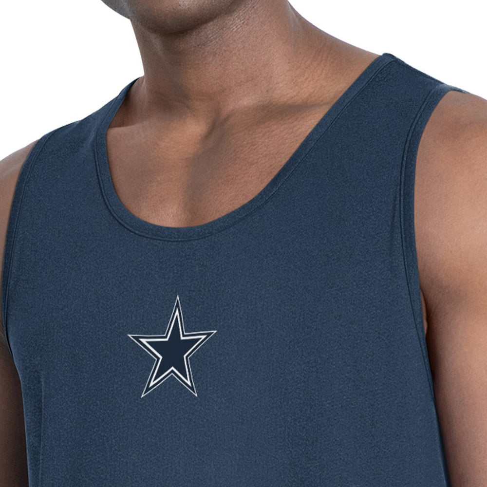 NFL Dallas Cowboys MSX by Michael Strahan Energy Scoop Neck Tank Top