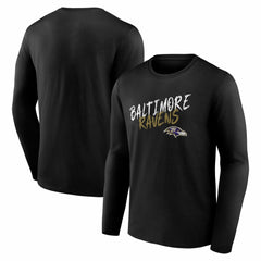 NFL Baltimore Ravens Hustle Long Sleeve T-Shirt