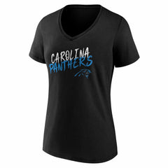 NFL Carolina Panthers Women's Hustle V-Neck T-Shirt