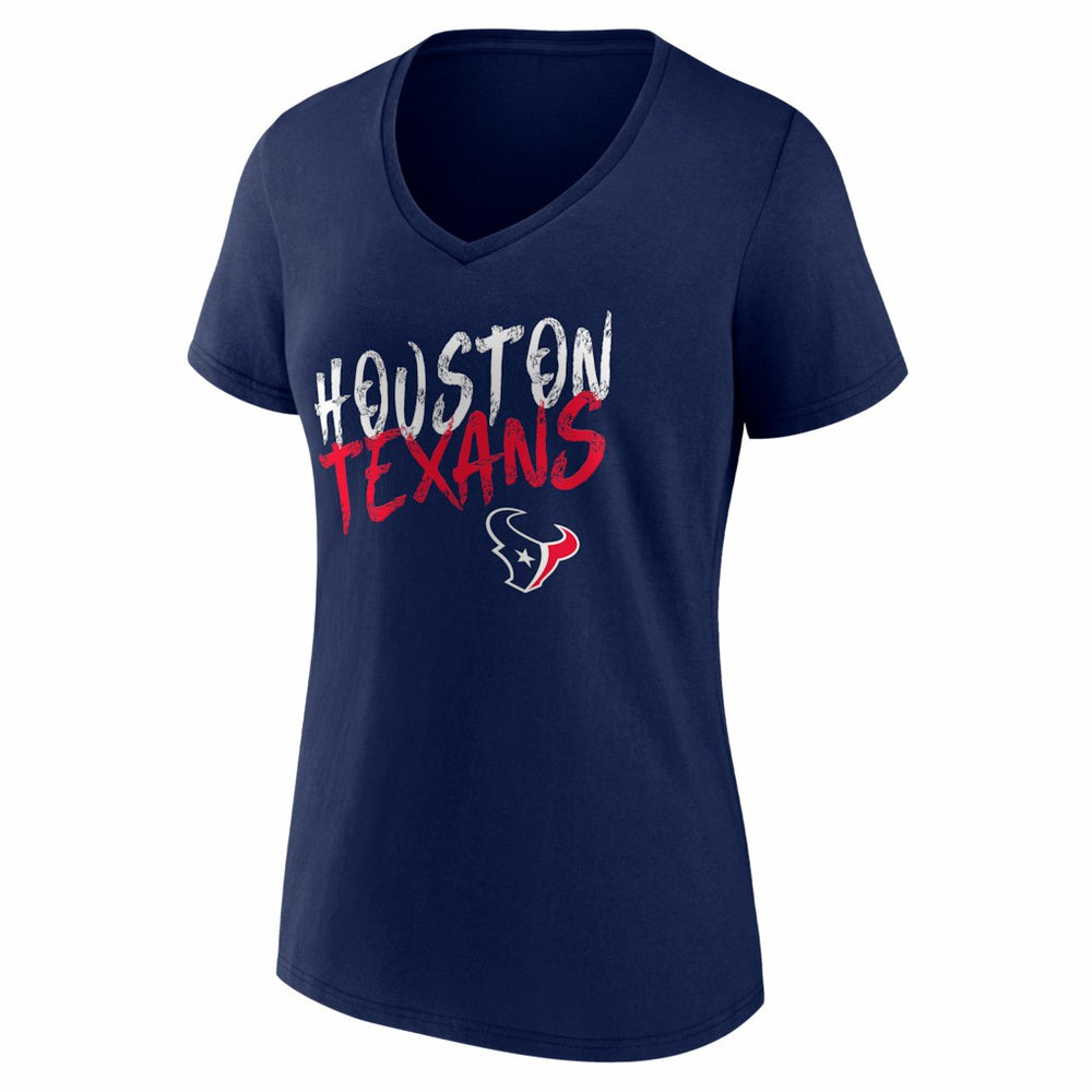 NFL Houston Texans Women's Hustle V-Neck T-Shirt