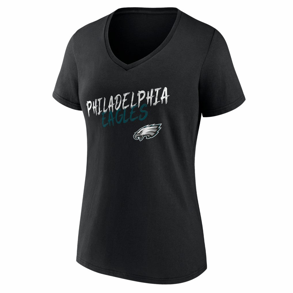 NFL Philadelphia Eagles Women's Hustle V-Neck T-Shirt