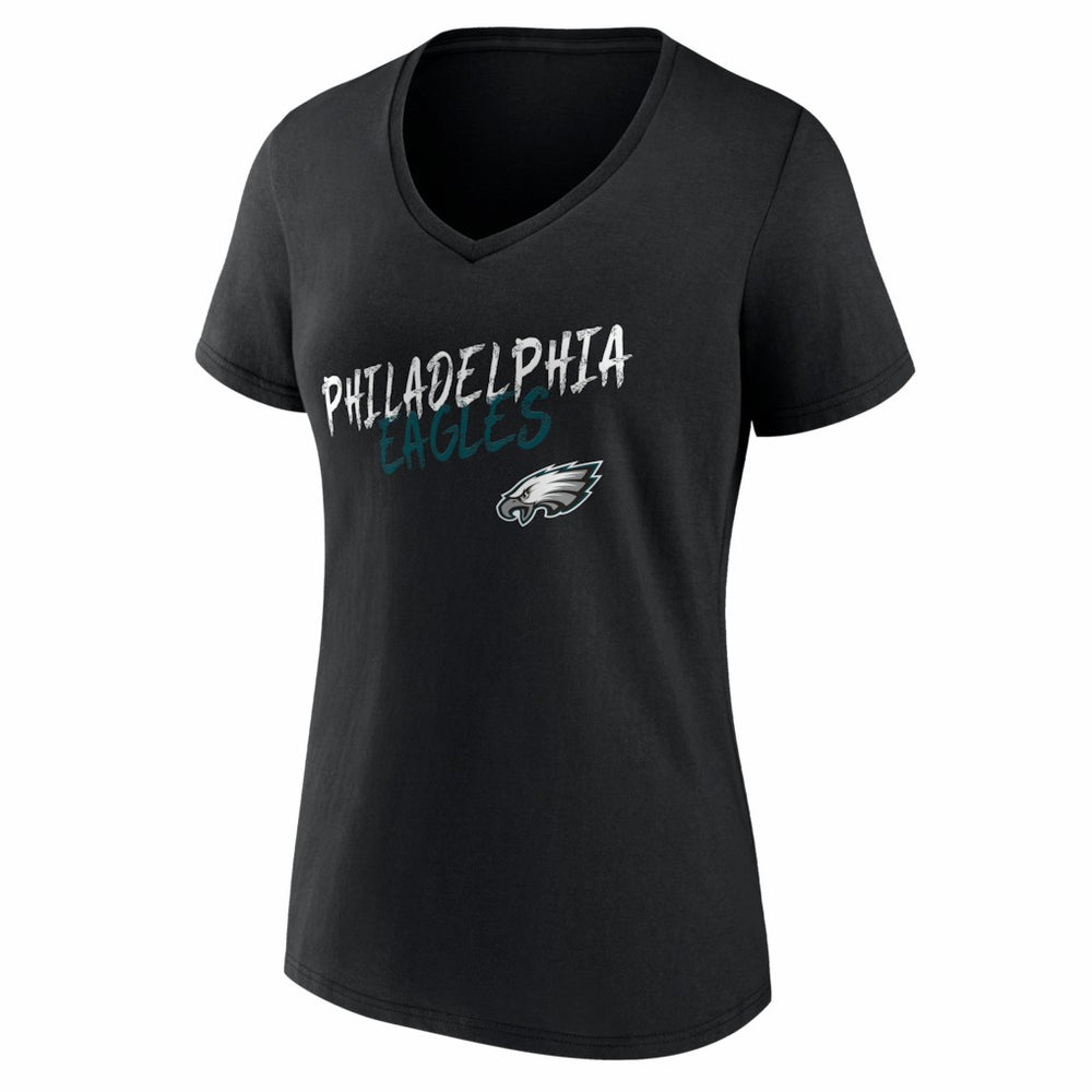 NFL Philadelphia Eagles Women's Hustle V-Neck T-Shirt