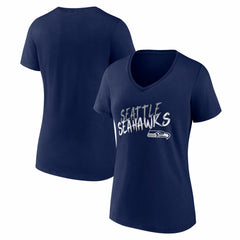 NFL Seattle Seahawks Women's Hustle V-Neck T-Shirt