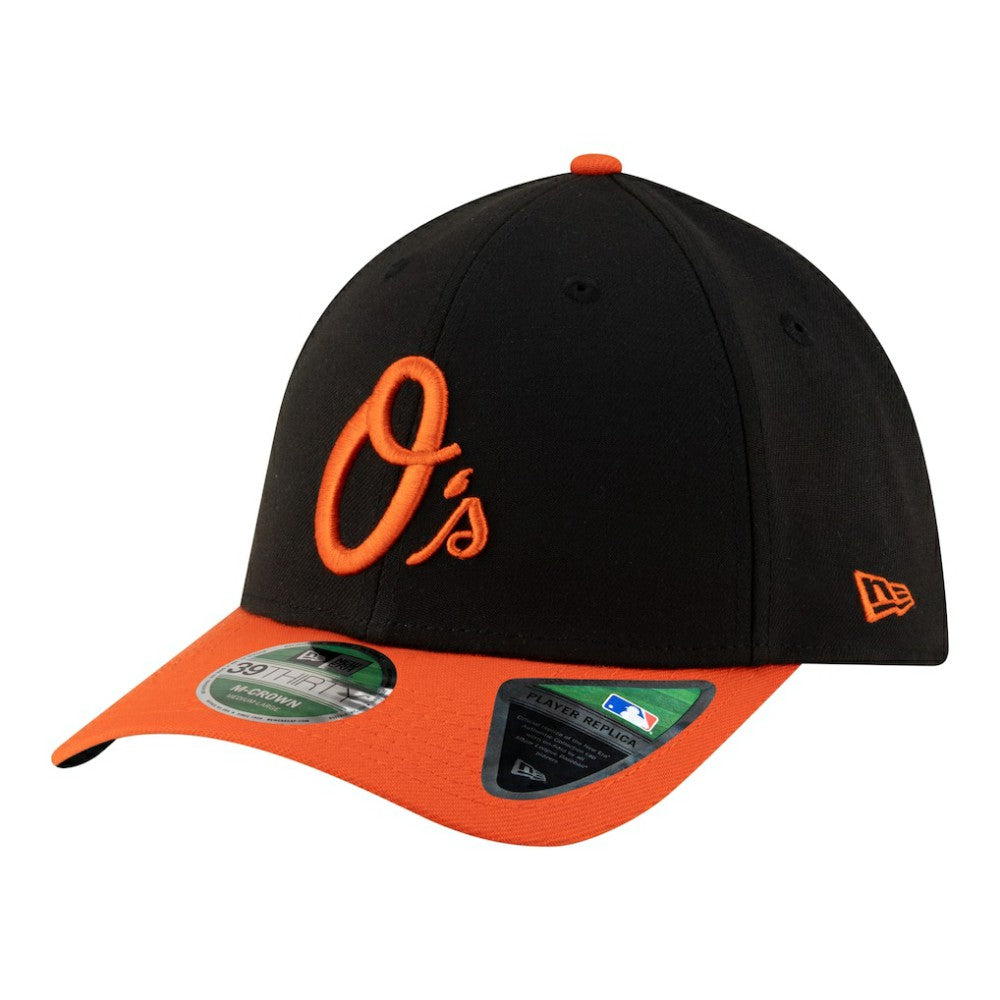 Baltimore Orioles Alternate Player Replica 39THIRTY M-Crown Flex Hat - Black | New Era