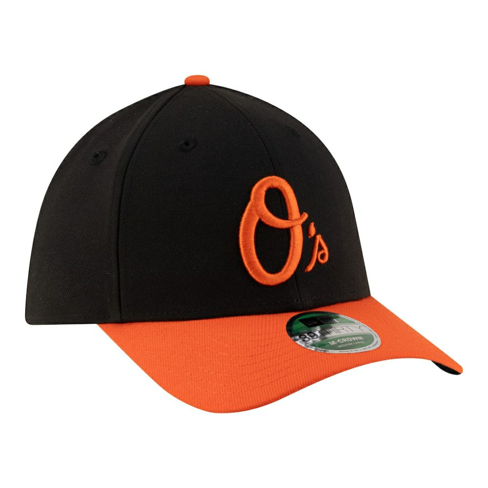 Baltimore Orioles Alternate Player Replica 39THIRTY M-Crown Flex Hat - Black | New Era