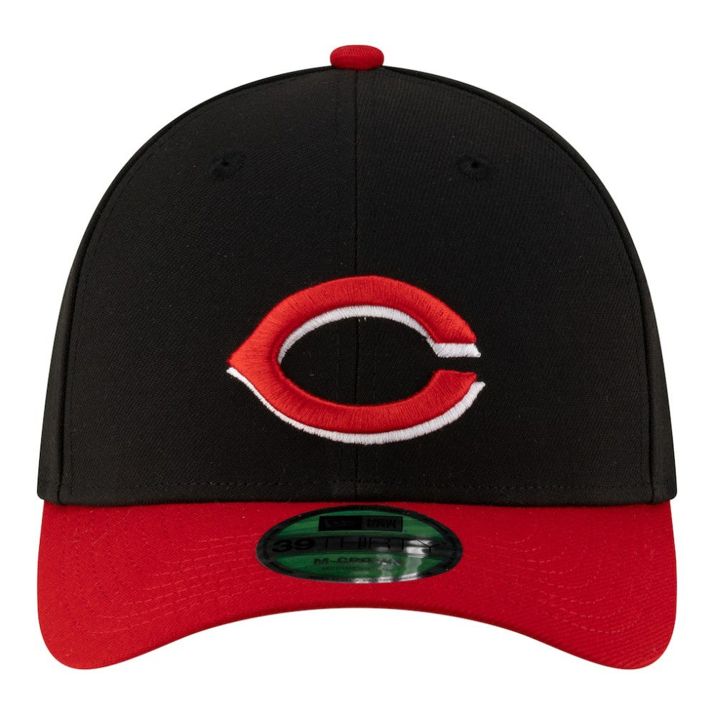 Cincinnati Reds Player Replica 39THIRTY M-Crown Flex Hat - Black | New Era