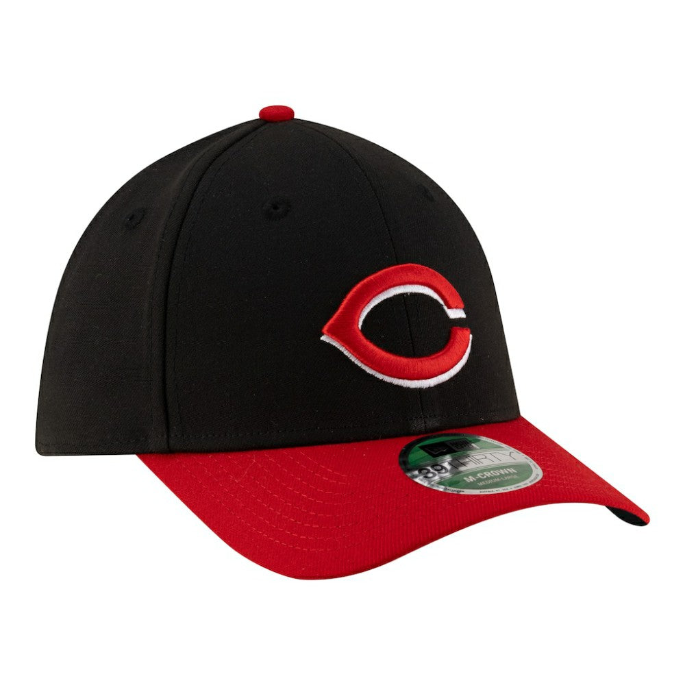 Cincinnati Reds Player Replica 39THIRTY M-Crown Flex Hat - Black | New Era