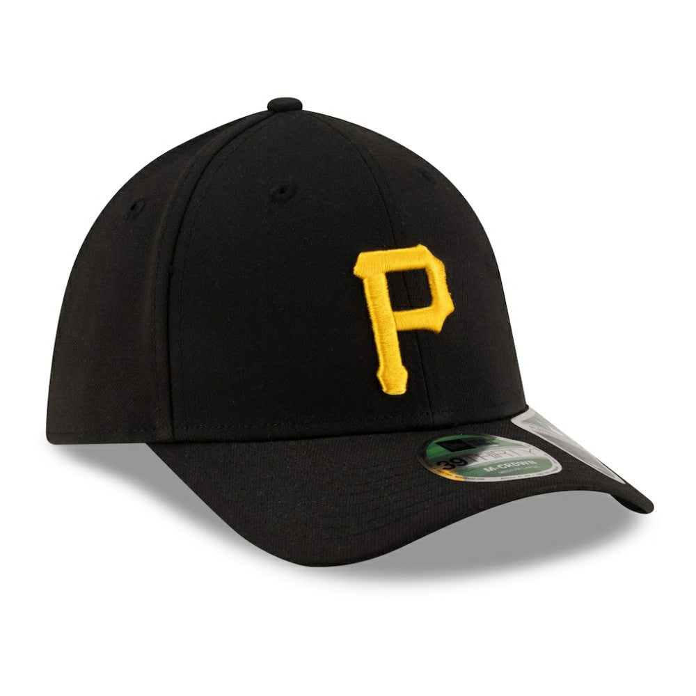 Pittsburgh Pirates Player Replica 39THIRTY M-Crown Flex Hat - Black | New Era