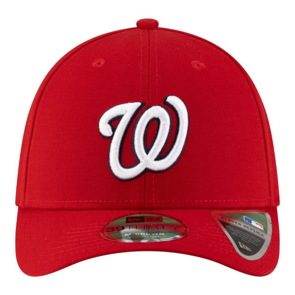 Washington Nationals Player Replica 39THIRTY M-Crown Flex Hat - Red | New Era