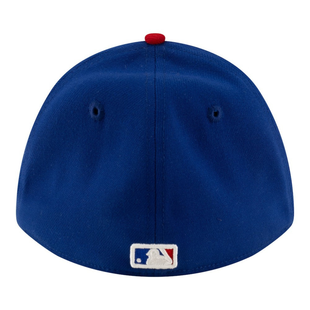 Chicago Cubs Player Replica 39THIRTY M-Crown Flex Hat - White/Royal | New Era