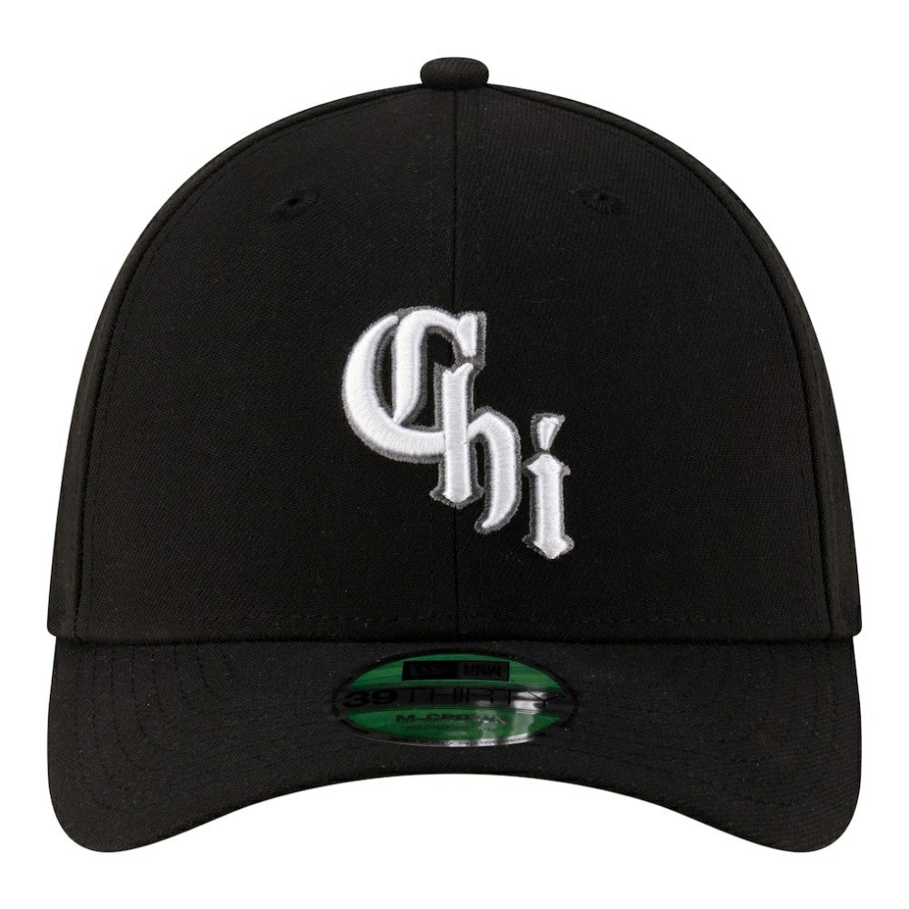 Chicago White Sox Alternate Player Replica 39THIRTY M-Crown Flex Hat - Black | New Era