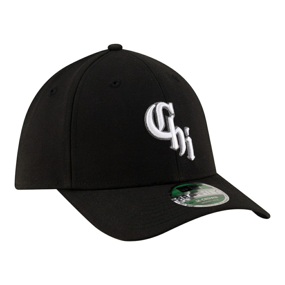 Chicago White Sox Alternate Player Replica 39THIRTY M-Crown Flex Hat - Black | New Era