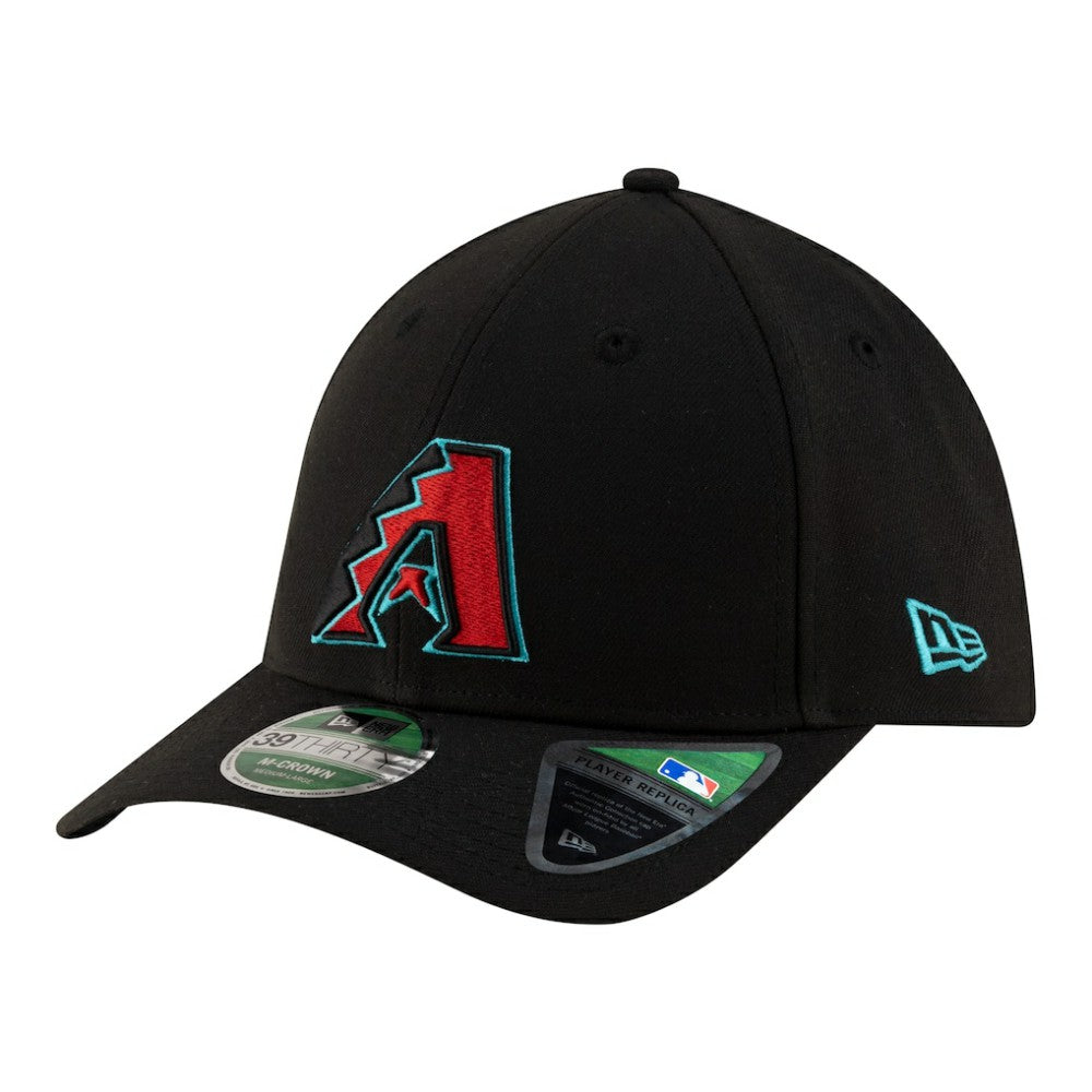 Arizona Diamondbacks Alternate Player Replica 39THIRTY M-Crown Flex Hat - Black | New Era