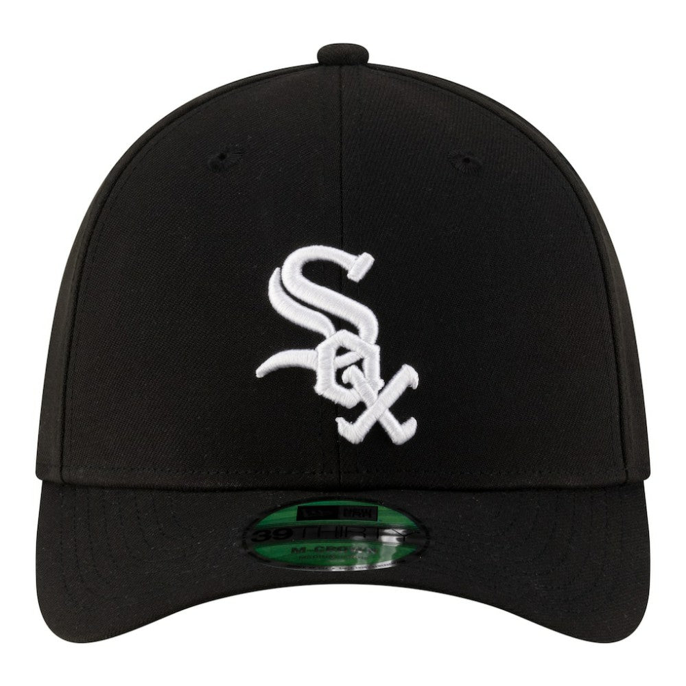 Chicago White Sox Player Replica 39THIRTY M-Crown Flex Hat - Black | New Era