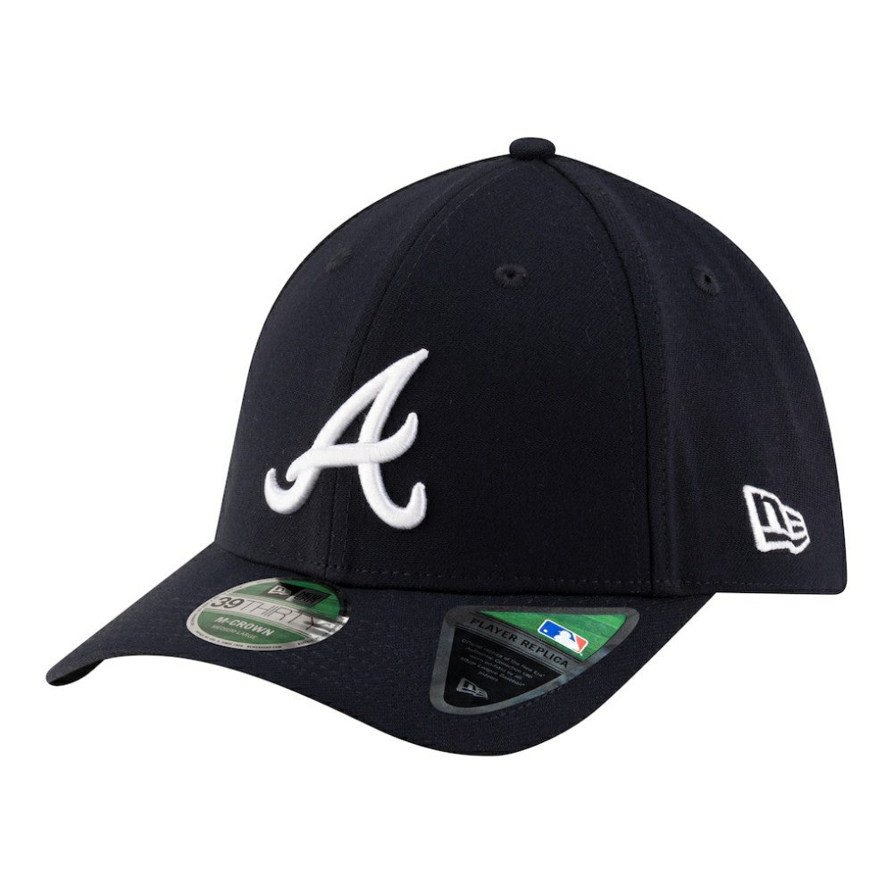 Atlanta Braves Player Replica 39THIRTY M-Crown Flex Hat - Navy | New Era