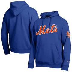 New York Mets Champion All Star Wordmark Hoodie - Royal