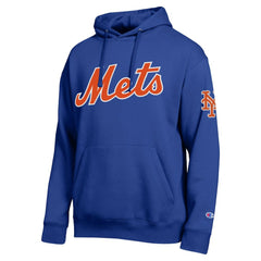 New York Mets Champion All Star Wordmark Hoodie - Royal