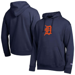 Detroit Tigers Champion All Star Embroidered Logo Hoodie - Navy