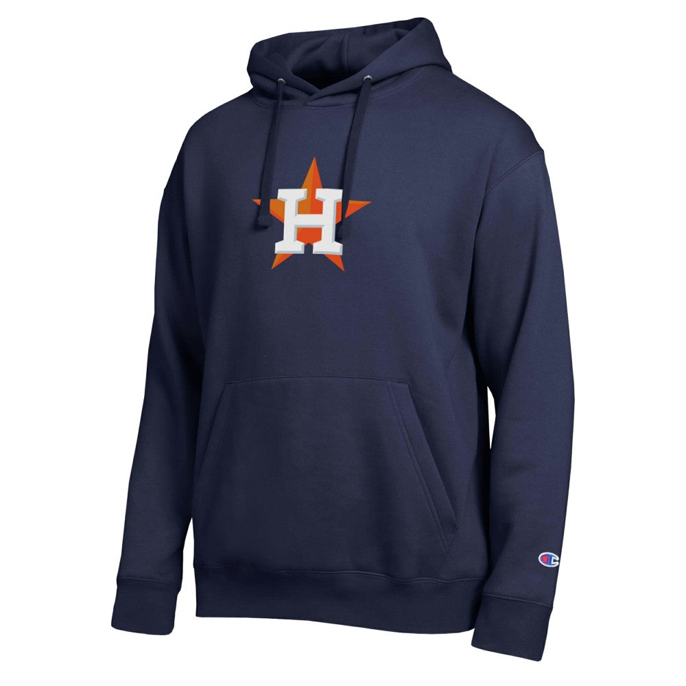 Houston Astros Champion All Star Embroidered Logo Hoodie - Navy