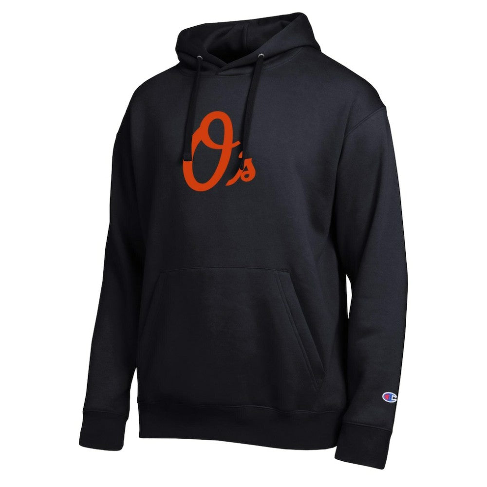 Baltimore Orioles Champion All Star Embroidered Logo Hoodie - Black