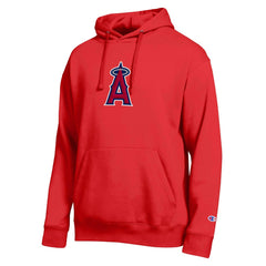 Los Angeles Angels Champion All Star Embroidered Logo Hoodie - Red