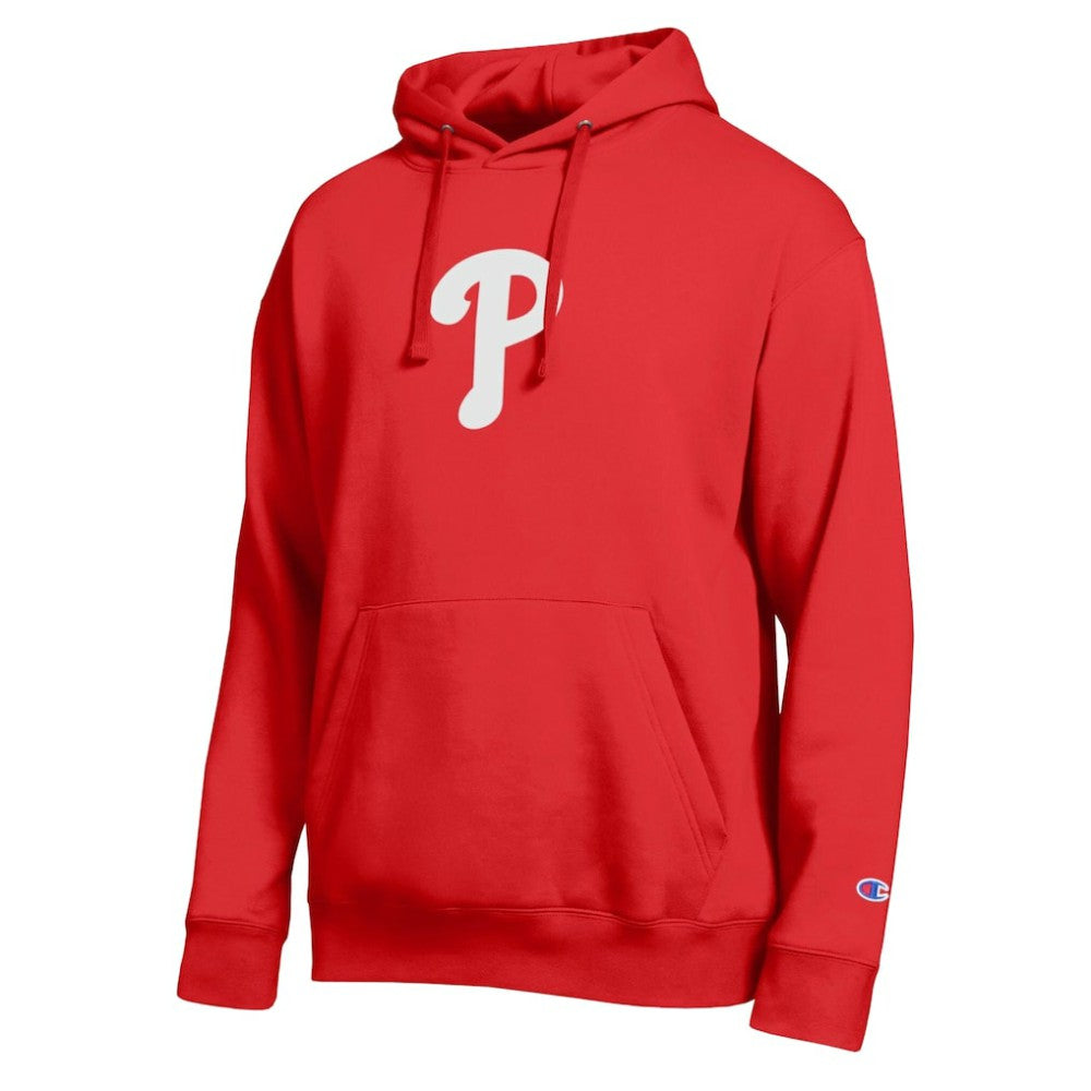 Philadelphia Phillies Champion All Star Embroidered Logo Hoodie - Red
